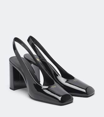 Pumps slingback in vernice | Prada