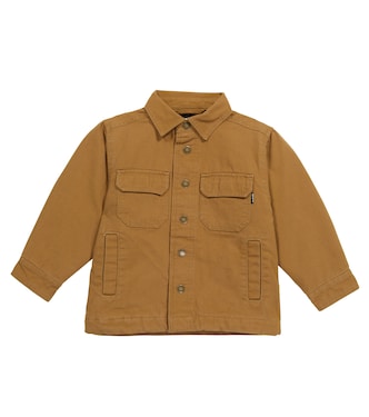 Henley cotton shirt jacket | Molo