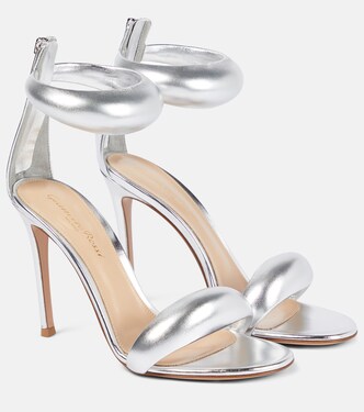 Sandali Bijoux 105 in pelle metallizzata | Gianvito Rossi