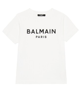 Logo cotton T-shirt | Balmain Kids