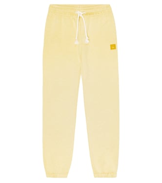 Face cotton sweatpants | Acne Studios Kids