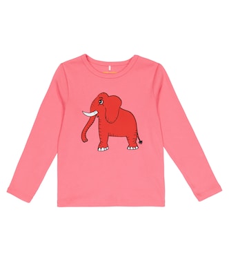 Printed cotton T-shirt | Mini Rodini