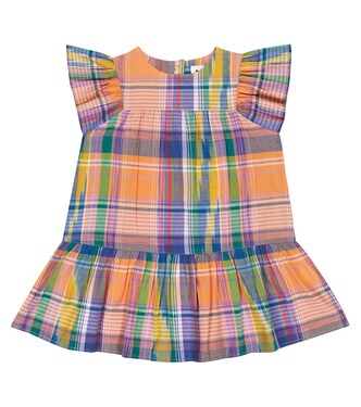 Baby Carolle checked cotton dress | Molo