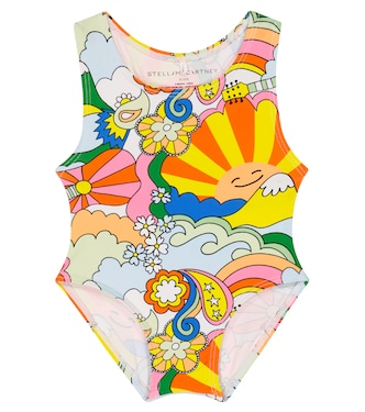 Baby printed swimsuit | Stella McCartney Kids