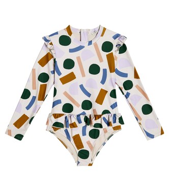 Sille printed rashguard swimsuit | Liewood