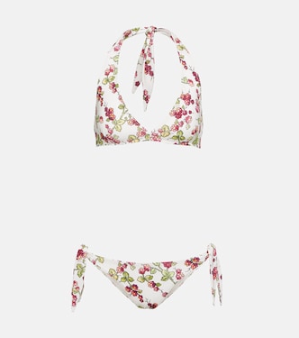 Floral halterneck bikini | Etro