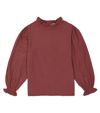 Julieta ruffled cotton shirt | The New Society