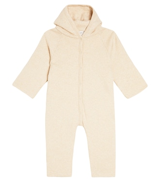 Baby Barni polka-dot cotton onesie | Bonpoint
