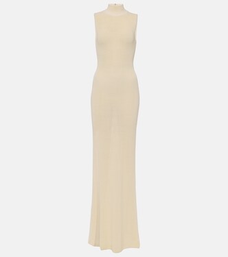 Maxikleid Berin aus einem Baumwollgemisch | Aya Muse