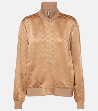 GG jacquard satin blouson | Gucci