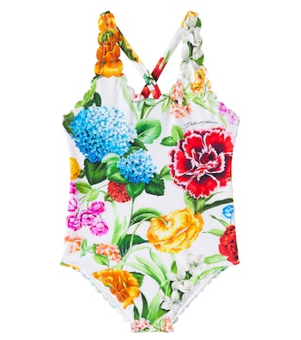 Floral swimsuit | Dolce&Gabbana Kids