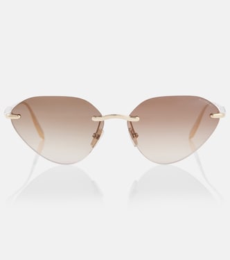 Serpenti embellished cat-eye sunglasses | Bvlgari