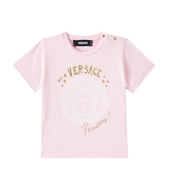 Baby T-Shirt Medusa aus Baumwoll-Jersey | Versace Kids