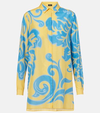 Printed cotton and silk shirt  | Etro