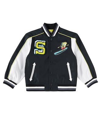 x SpongeBob SquarePants varsity jacket | Stella McCartney Kids