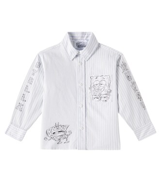 x SpongeBob SquarePants cotton shirt | Stella McCartney Kids