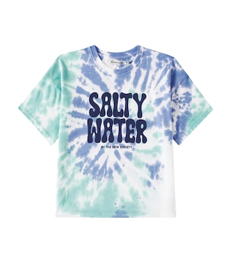 Rhea printed tie-dye cotton jersey T-shirt | The New Society