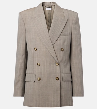 Oversized double-breasted wool blazer | Stella McCartney