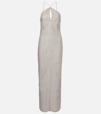 Robe longue à sequins | Rotate