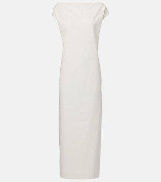 Ayame open-back cotton maxi dress | Khaite