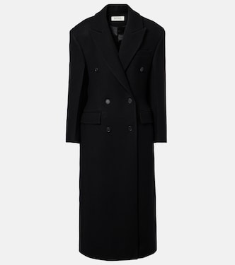Double-breasted virgin wool coat | Róhe