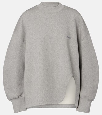 Oversized cotton jersey sweatshirt | The Attico