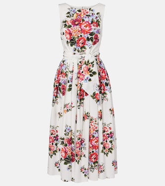 Midikleid aus Baumwolle | Dolce&Gabbana