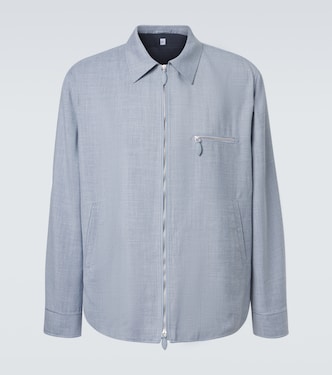 Jacke Un Jour aus Wolle, Seide und Leinen | Berluti