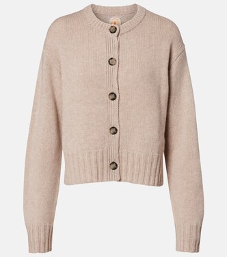 Wool and cashmere cardigan | Jardin des Orangers