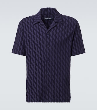 Roberto cotton-blend terry cuban shirt | Frescobol Carioca