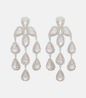 Crystal-embellished drop earrings | Magda Butrym