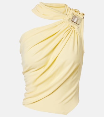 Gathered jersey top | Christopher Esber