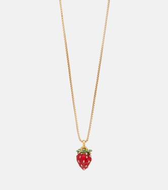 Strawberry pendant necklace | Saint Laurent