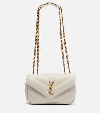Loulou Mini leather shoulder bag | Saint Laurent