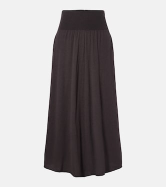 Midirock N°470 Seduce aus Wolle und Kaschmir | Extreme Cashmere