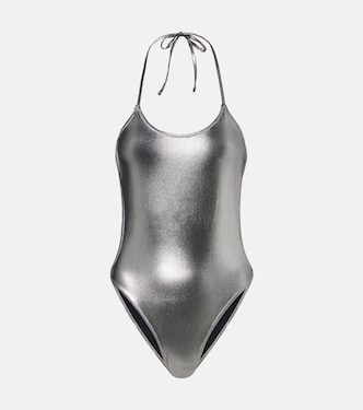 Badeanzug mit Neckholder-Ausschnitt | The Attico