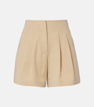 Gables pleated shorts | Veronica Beard