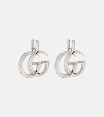 GG Marmont embellished earrings | Gucci