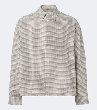 Checked cotton shirt | Studio Nicholson