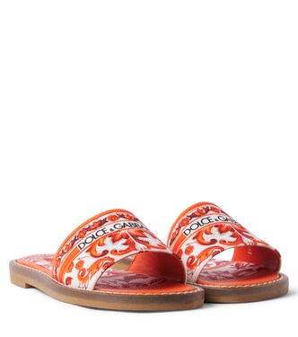Majolica canvas slides | Dolce&Gabbana Kids