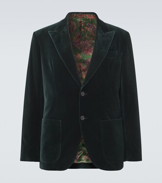 Cotton velvet blazer | Etro
