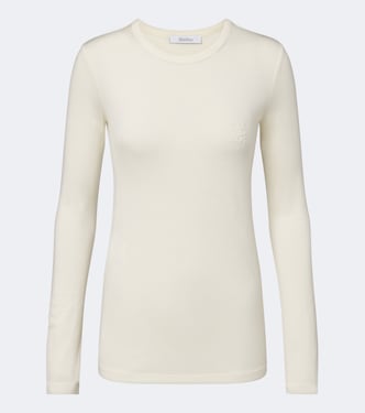 Virgin wool jersey top | Max Mara