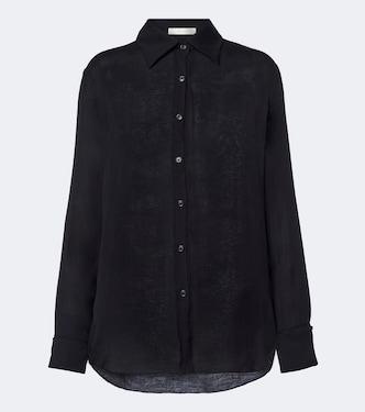 Camicia Gilian in seta | The Row
