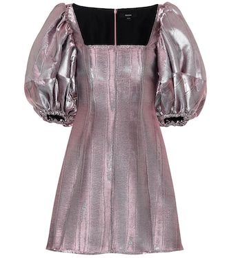 Robe Lady D'arbanville en coton mélangé métallisé | ELLERY