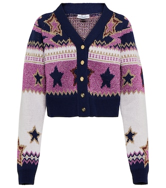 Jacquard cropped cardigan | Rabanne