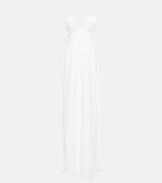 Robe longue en crêpe | Mônot