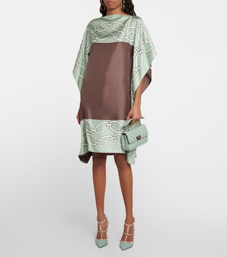 silk chain print dress DVF - Silk Chain Print Dress