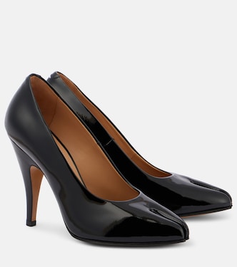 Tabi patent leather pumps | Maison Margiela