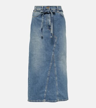 High-Rise-Jeansrock | Altuzarra