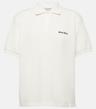 Hemd aus Baumwoll-Piqué | Miu Miu